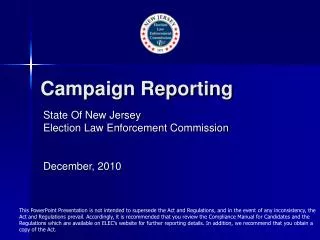 Campaign Reporting