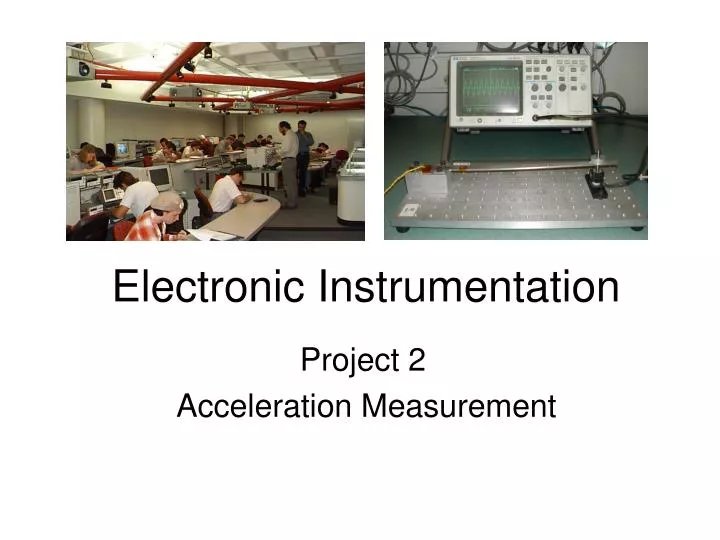 electronic instrumentation