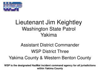 lieutenant jim keightley washington state patrol yakima