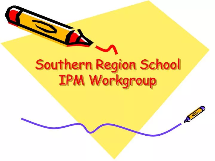 southern region school ipm workgroup