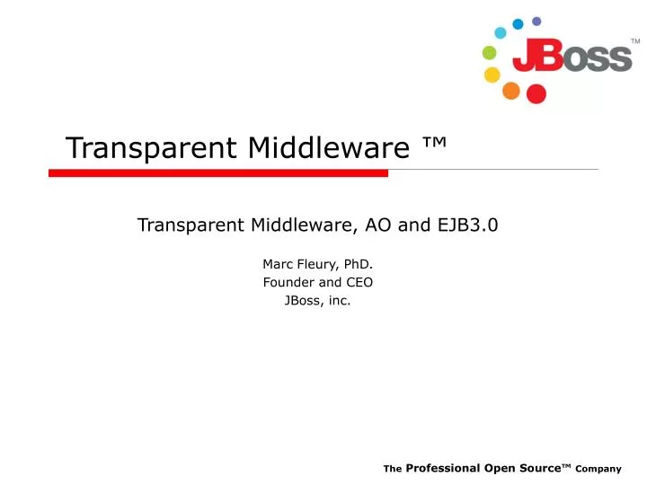 transparent middleware