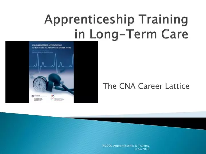 apprenticeship training in long term care