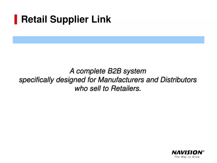 retail supplier link