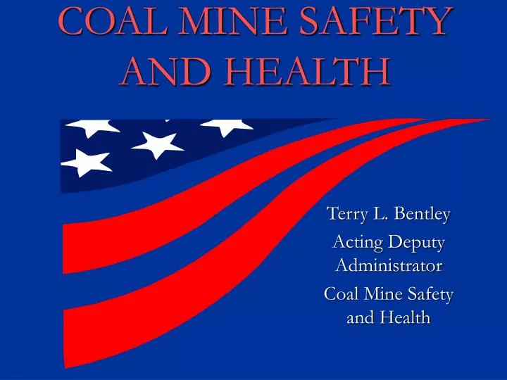 coal mine safety and health