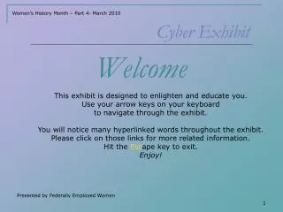 Cyber Exhibit