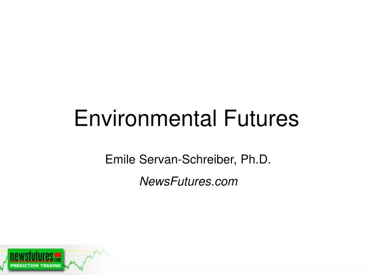 environmental futures