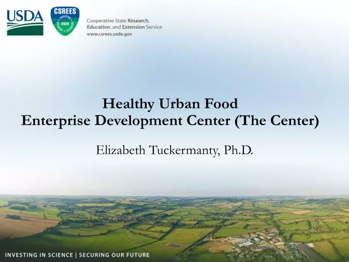 healthy urban food enterprise development center the center