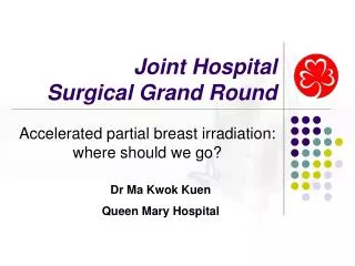 Joint Hospital Surgical Grand Round