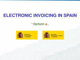 ELECTRONIC INVOICING IN SPAIN