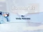 Biomaterials - slide 1