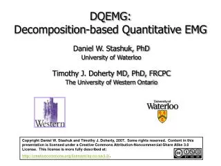 DQEMG: Decomposition-based Quantitative EMG