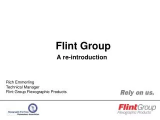 Flint Group A re-introduction