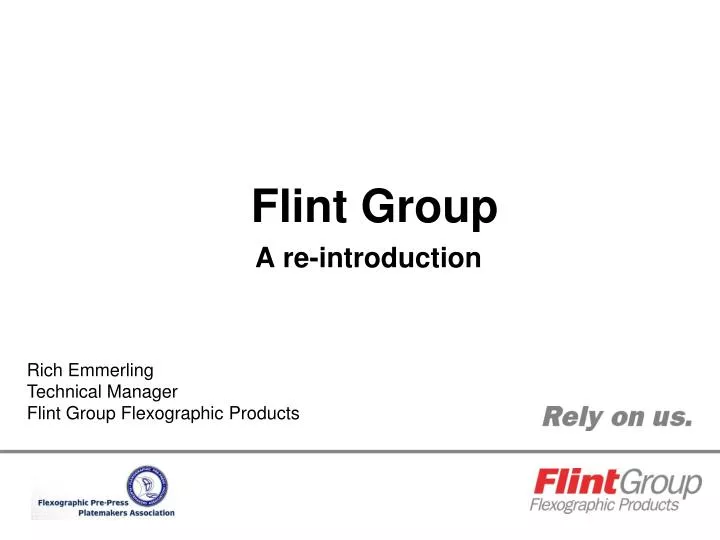 flint group a re introduction