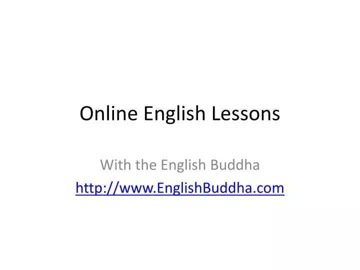 online english lessons