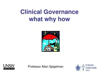 Clinical Governance what why how