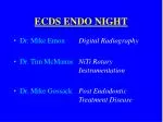 ECDS ENDO NIGHT - slide 1