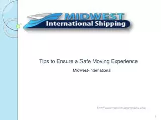 Tips to Ensure a Safe Moving Experience