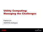 Utility Computing: Managing the Challenges - slide 1