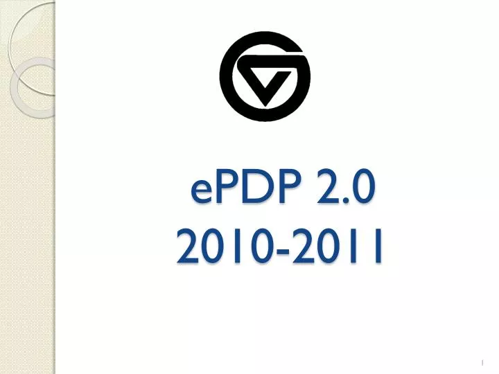 epdp 2 0 2010 2011