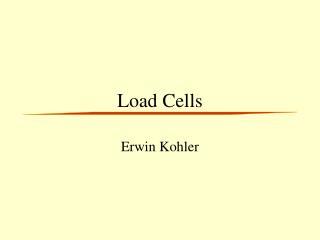 Load Cells