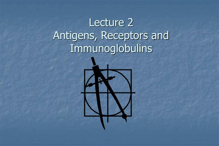 lecture 2 antigens receptors and immunoglobulins
