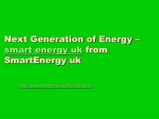 Smart Energy UK