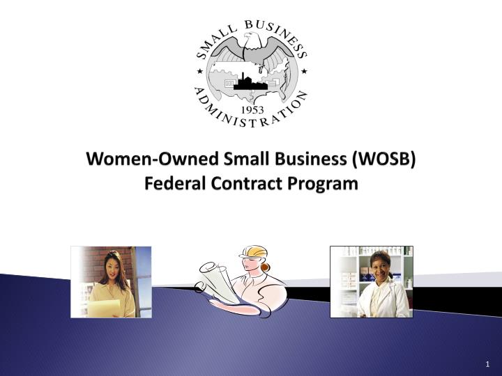 women owned small business wosb federal contract program