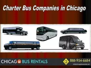Charter Bus Companies in Chicago