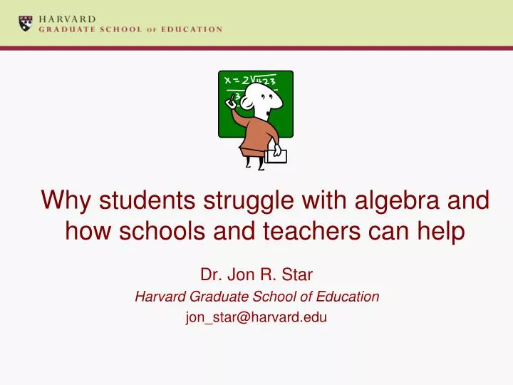 why students struggle with algebra and how schools and teachers can help