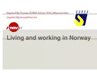 Living and working in Norway