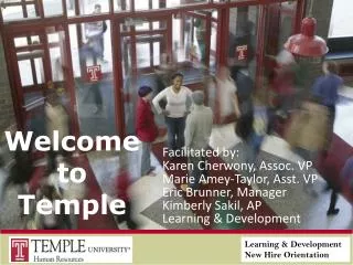 Welcome to Temple