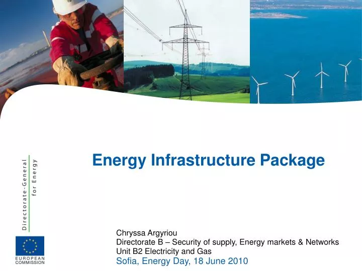 energy infrastructure package