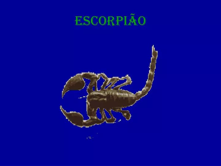 escorpi o