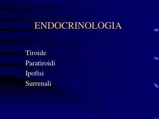 ENDOCRINOLOGIA