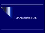 JP Associates Ltd.,
