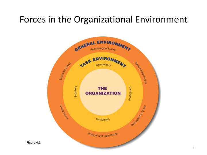 forces in the organizational environment