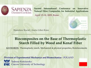 Second International Conference on Innovative Natural Fibre Composites for Industrial Applications
