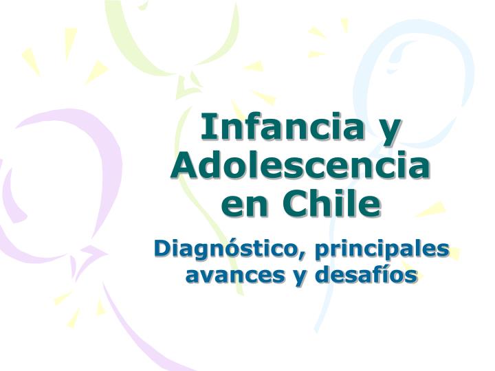 infancia y adolescencia en chile