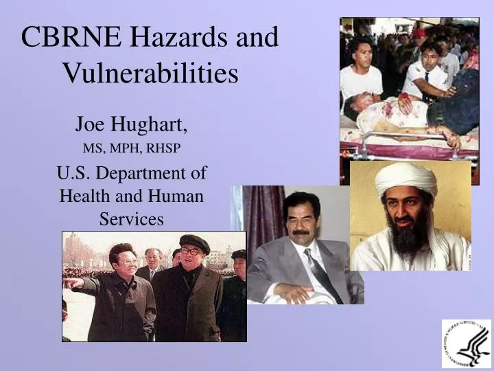 cbrne hazards and vulnerabilities