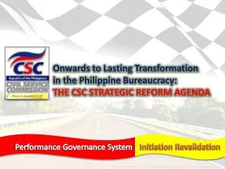 Performance Governance System