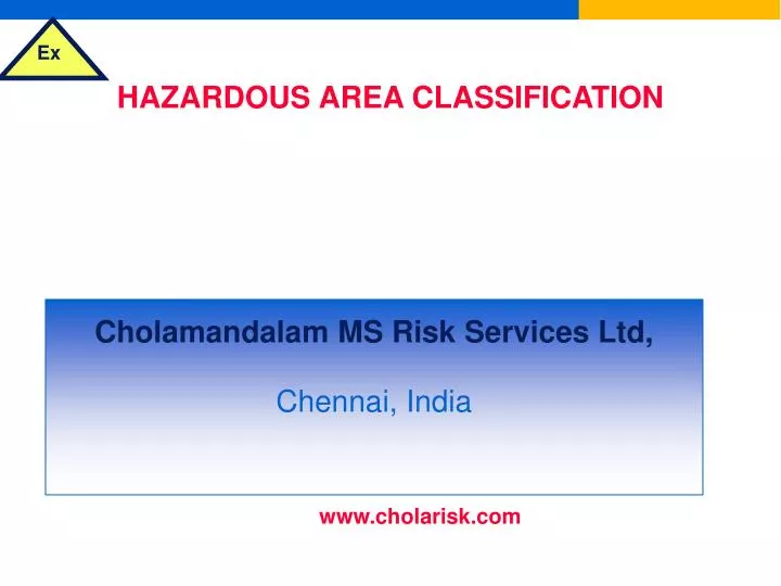 hazardous area classification selection of electrical equipment for flammable atmospheres