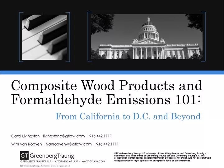 composite wood products and formaldehyde emissions 101 from california to d c and beyond