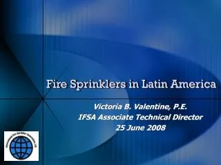 Fire Sprinklers in Latin America
