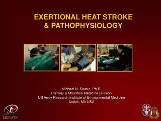 EXERTIONAL HEAT STROKE &amp; PATHOPHYSIOLOGY