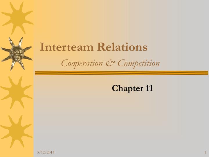 interteam relations cooperation competition