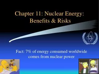 Chapter 11: Nuclear Energy: Benefits &amp; Risks