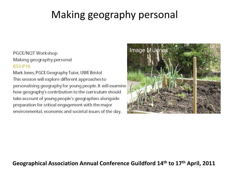geographical association annual conference guildford 14 th to 17 th april 2011