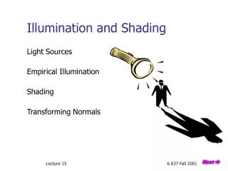 Illumination and Shading
