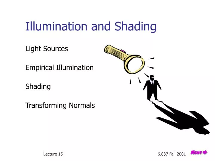 illumination and shading