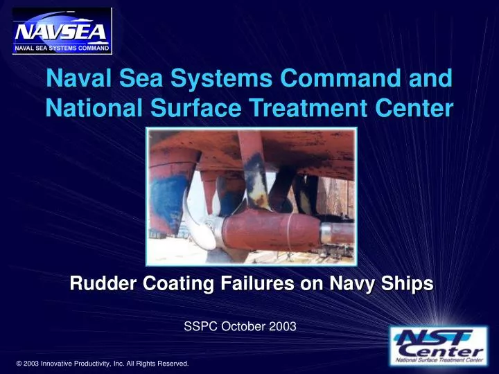 naval sea systems command and national surface treatment center